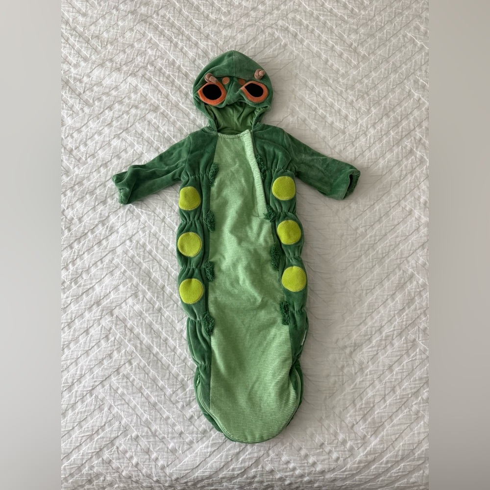 Like New - Pottery Barn Infant Caterpillar Costume